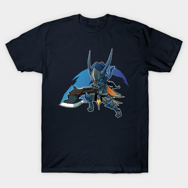 Monster Hunter World Chibi Switchaxe T-Shirt by Xar623